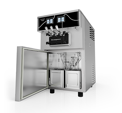 Soft Serve Ice Cream Machine Tabletop, Bottom-Up-Tech™,Dual Control