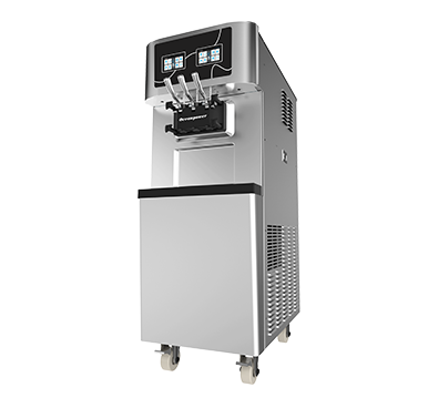 Soft Serve Ice Cream Machine Dual Control Twin Twist