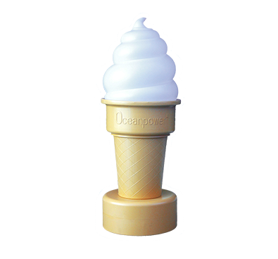 Giant Ice Cream Cone Lamp